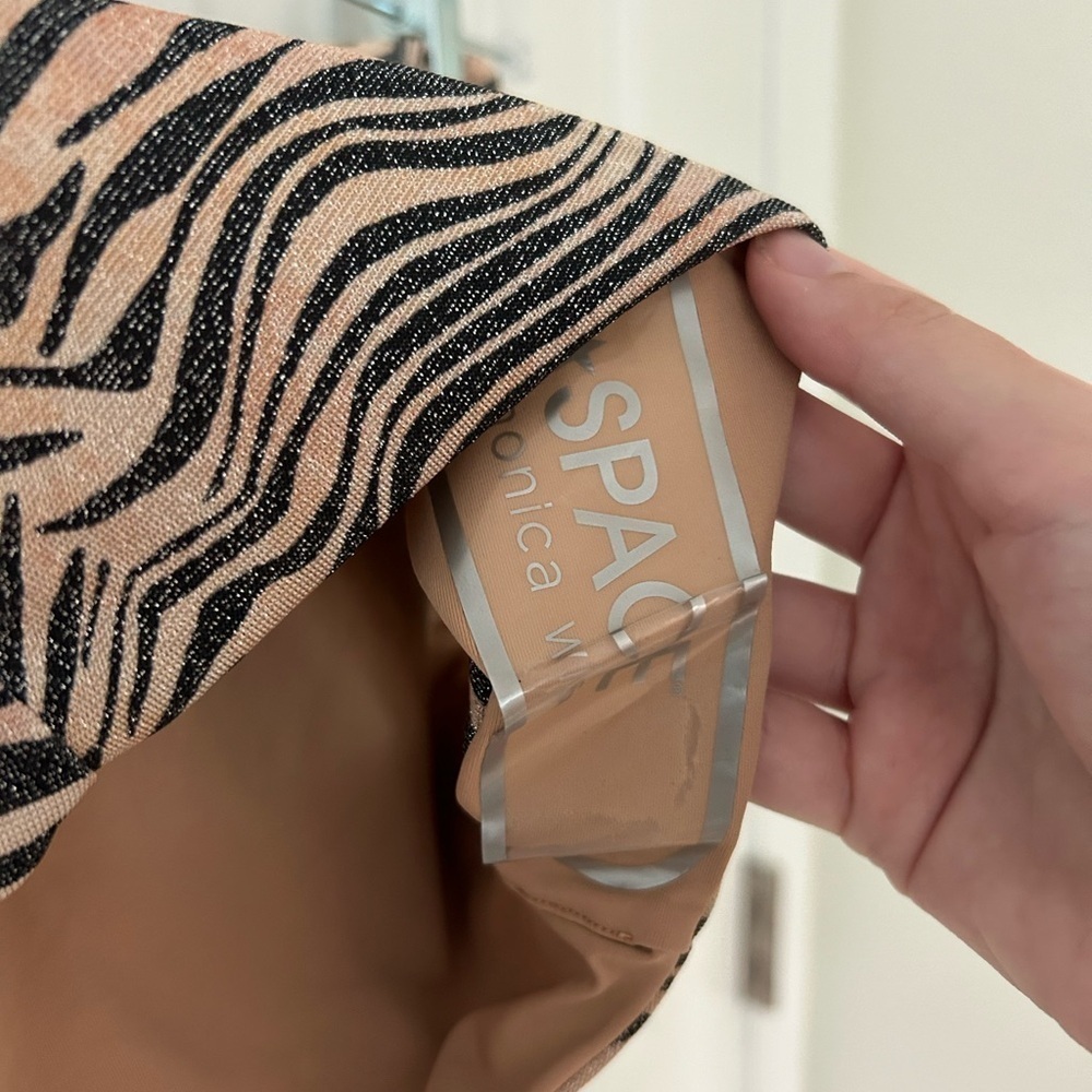 L*Space Animal Print Portia Metallic Bottoms - Picture 4 of 5